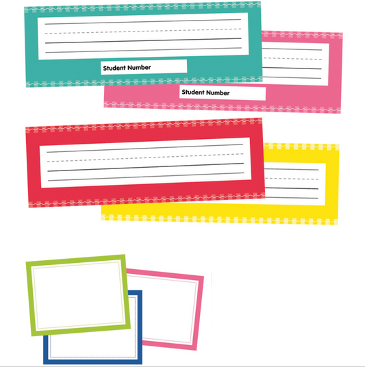 Name Tags and Nameplates | Just Teach  | UPRINT | Schoolgirl Style