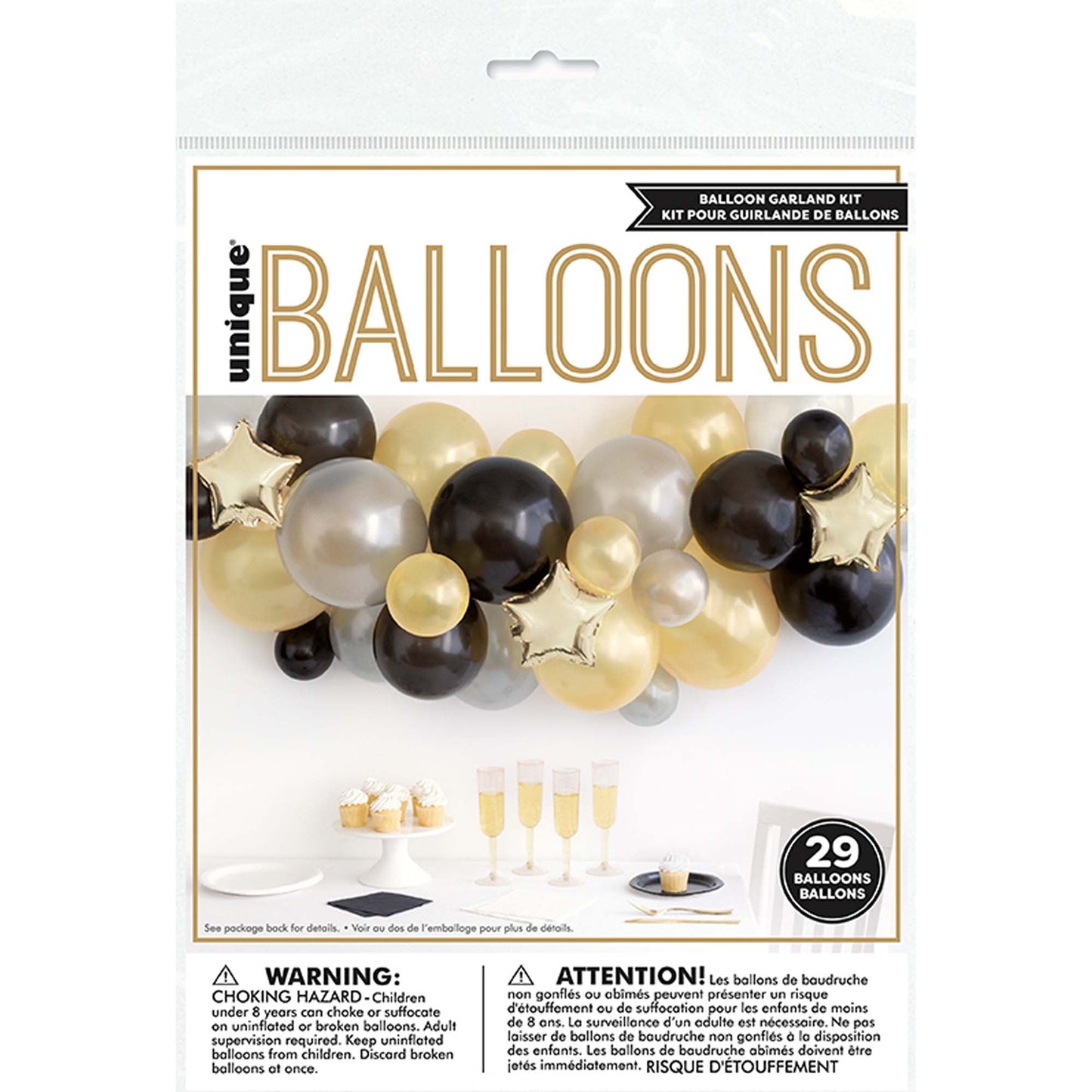 Disco New Year's Balloon Garland Kit, 1 Count